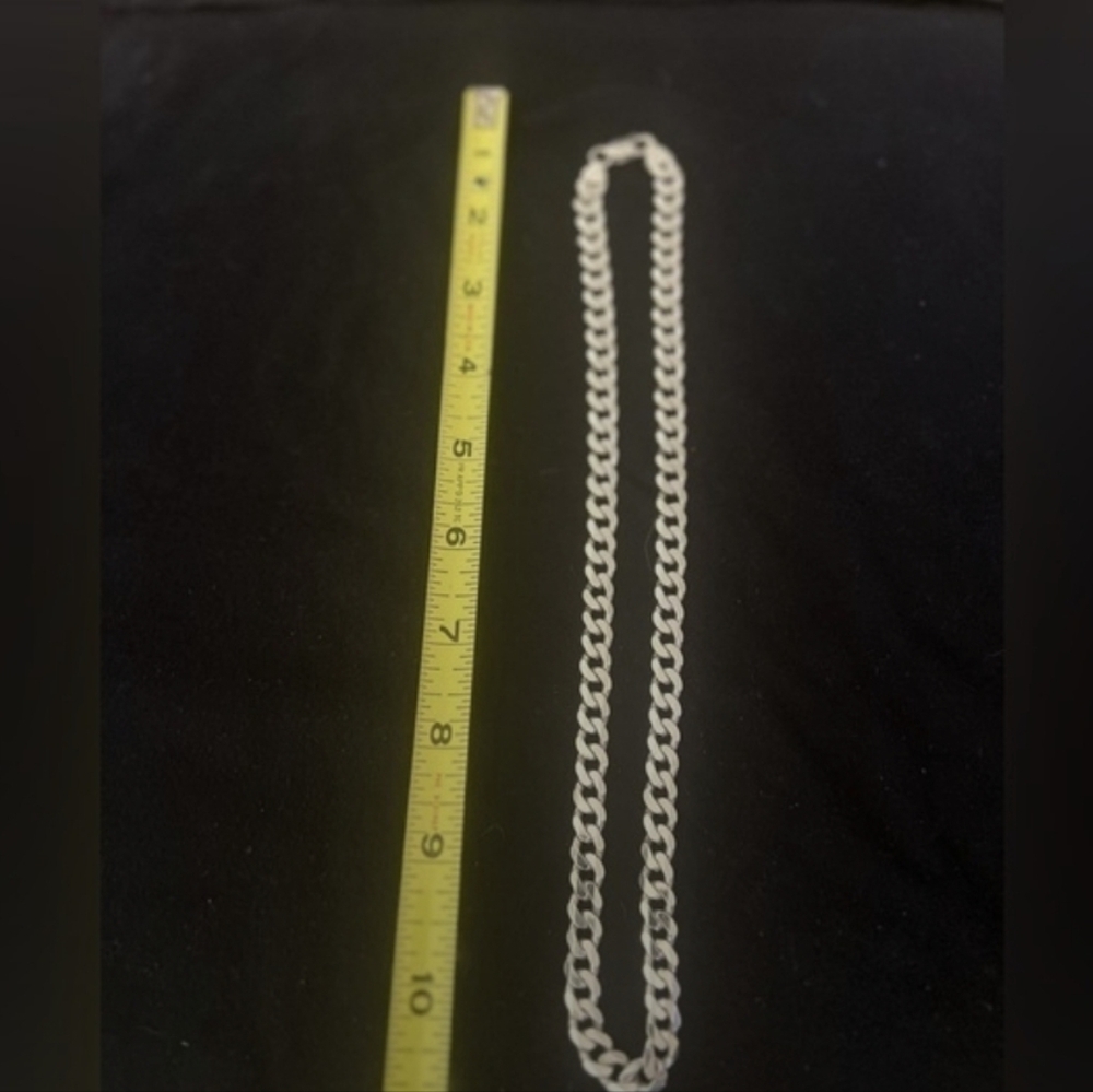 Men's Silver Chain Necklace
